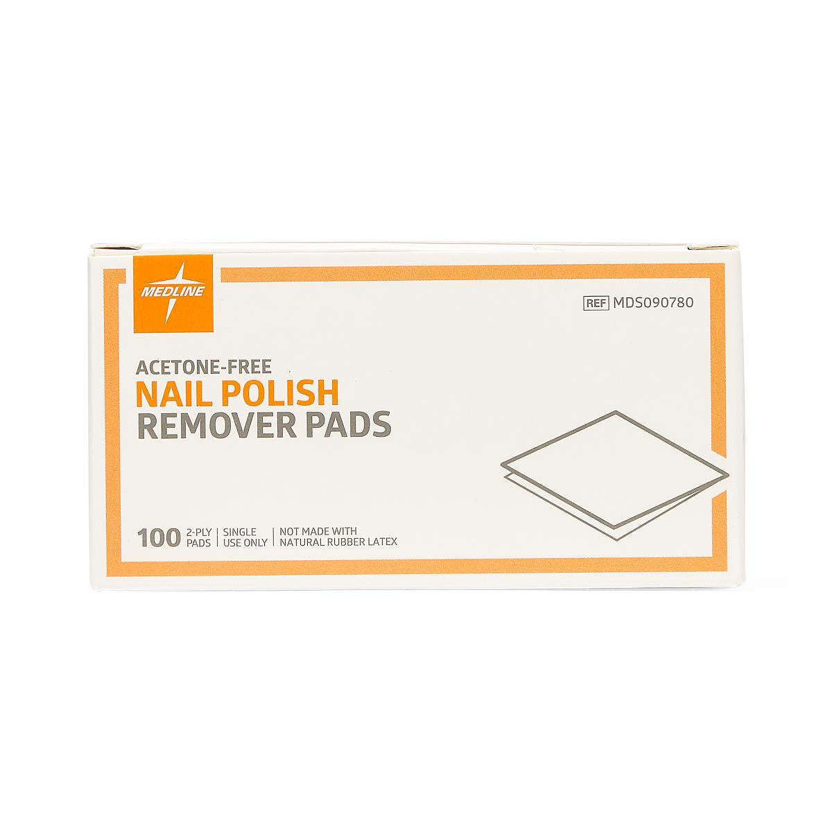 Medline Nail Polish Remover Pads