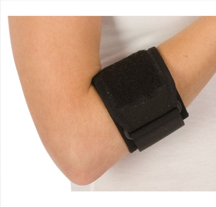 DJ Orthopedics Deluxe Tennis Elbow Strap with Counterforce, Universal