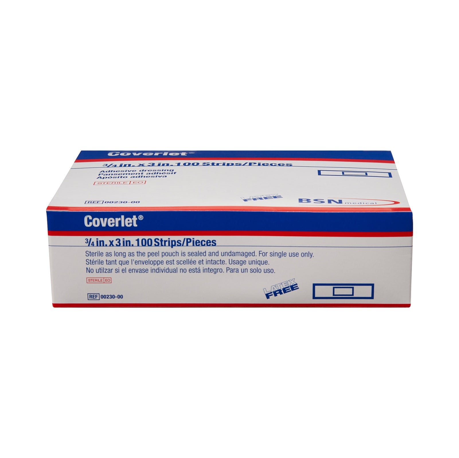 BSN Medical Adhesive Strip Bandage, 3/4 x 3 Inch