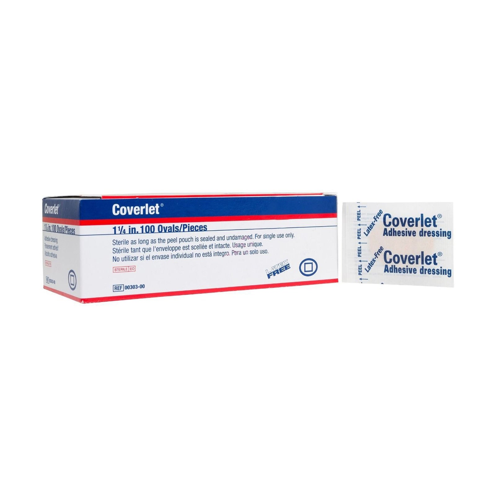 BSN Medical Adhesive Flex Spot Oval Bandage, 1-1/4 Inch