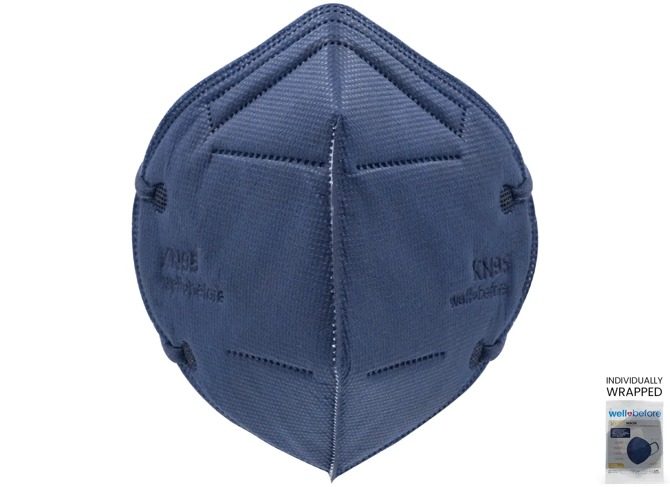 KN95 Face Mask | Individually Wrapped, Elastic Ear Loops
