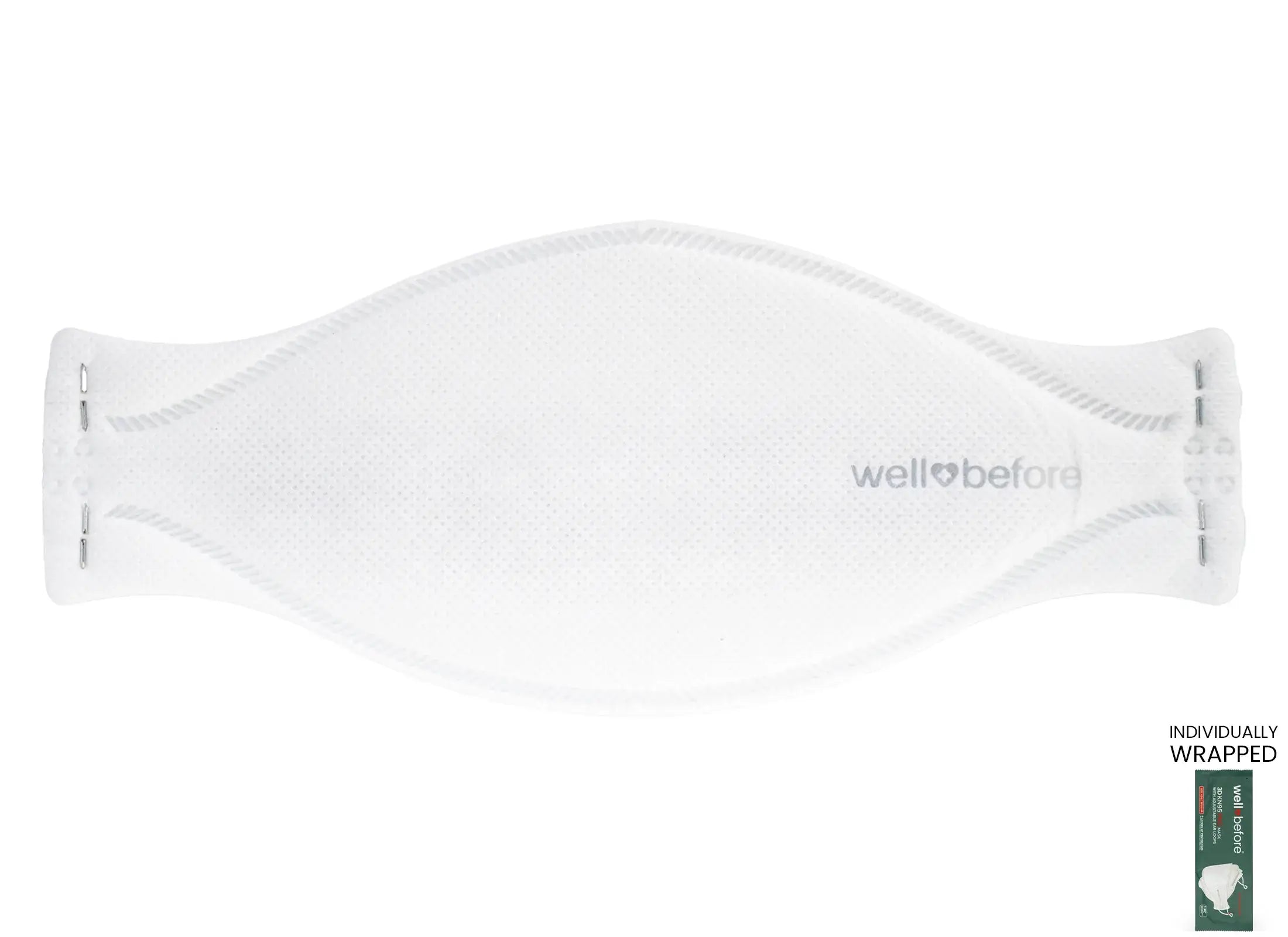 KN95 3D Pro Face Mask | Premium 3D Fit, Anti-fogging, Adjustable Ear Loops