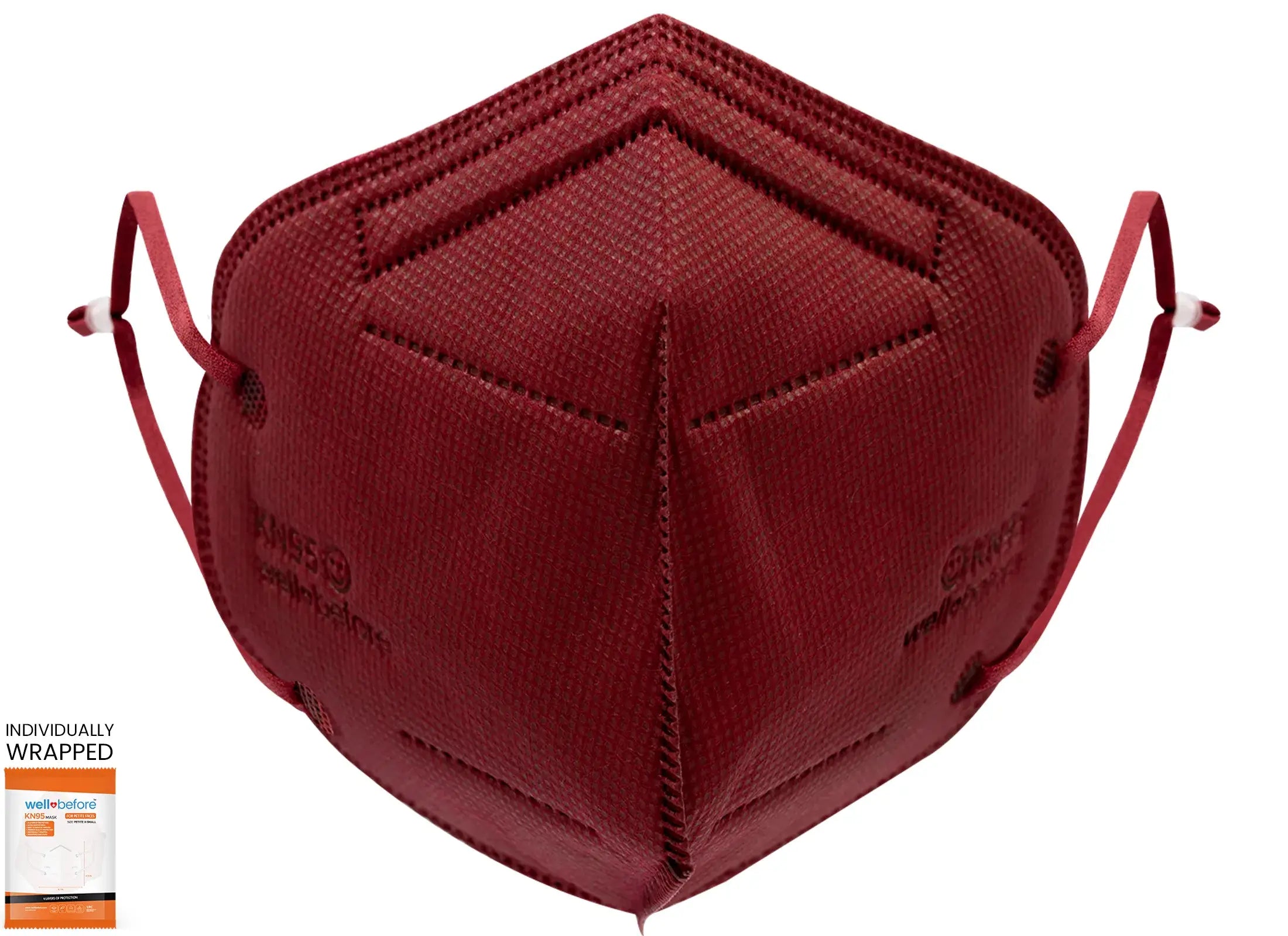 Kids KN95 Mask | Individually Wrapped, Elastic Ear Loops