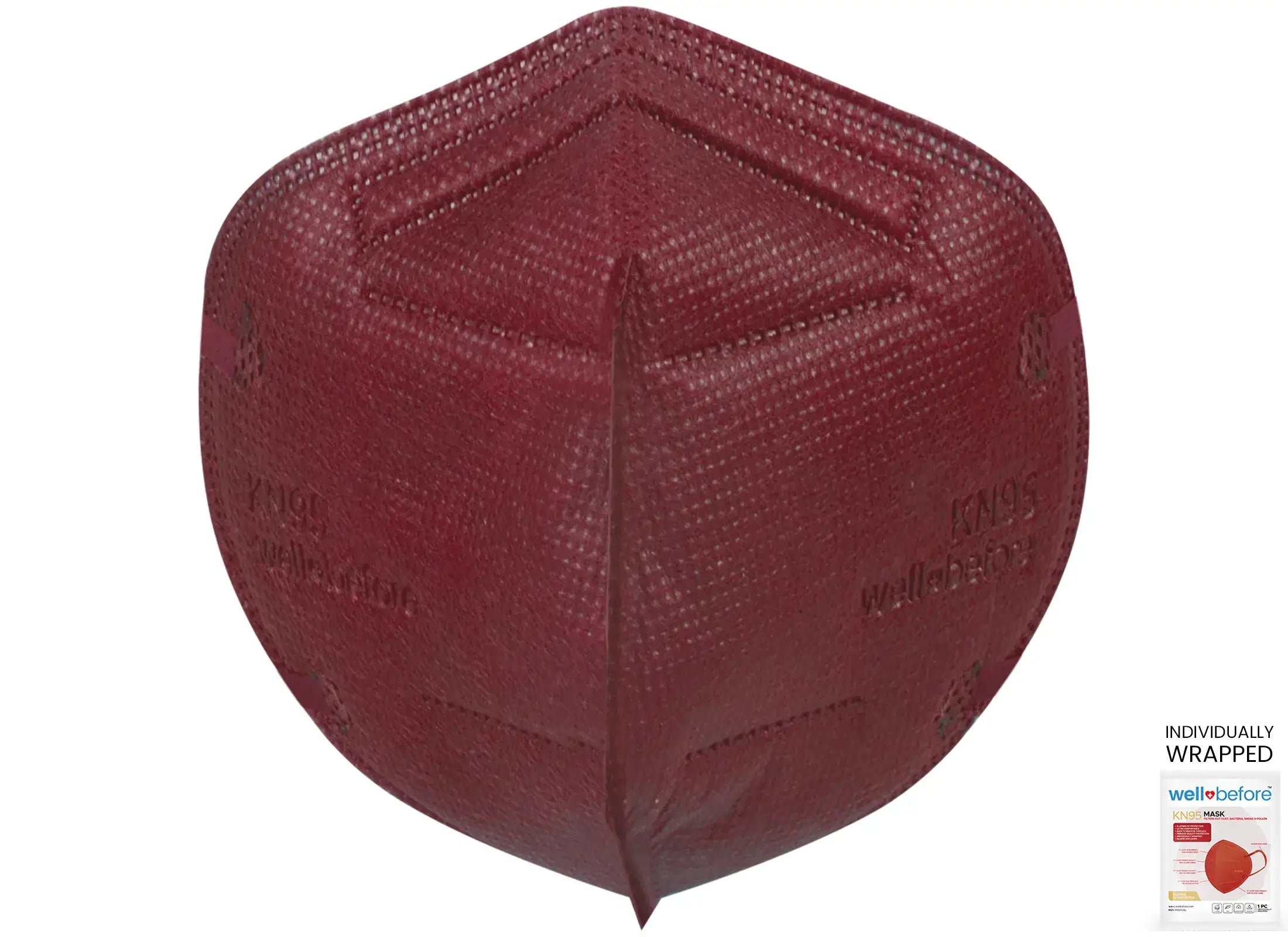 KN95 Face Mask | Individually Wrapped, Elastic Ear Loops