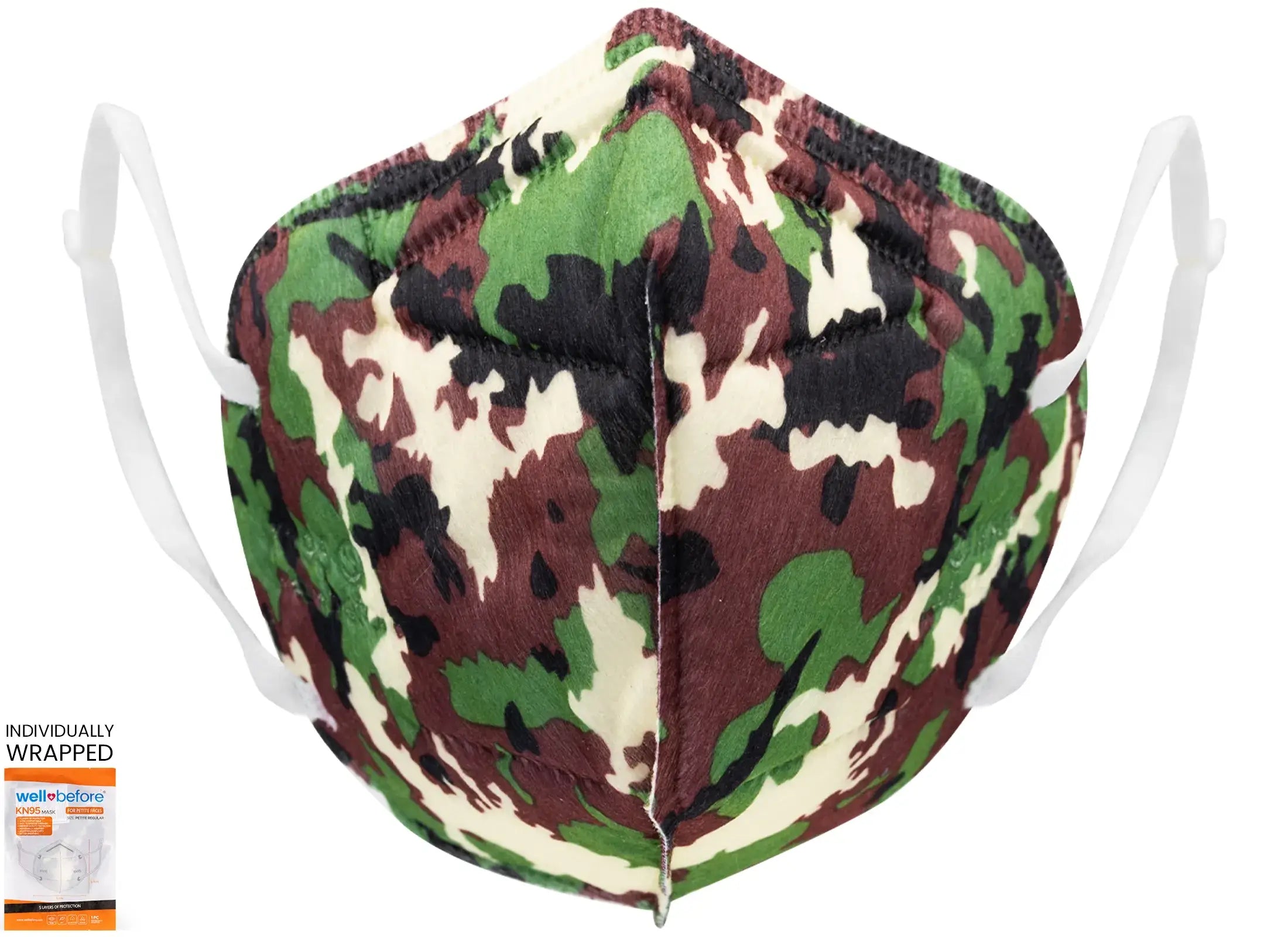 Kids KN95 Mask | Individually Wrapped, Elastic Ear Loops