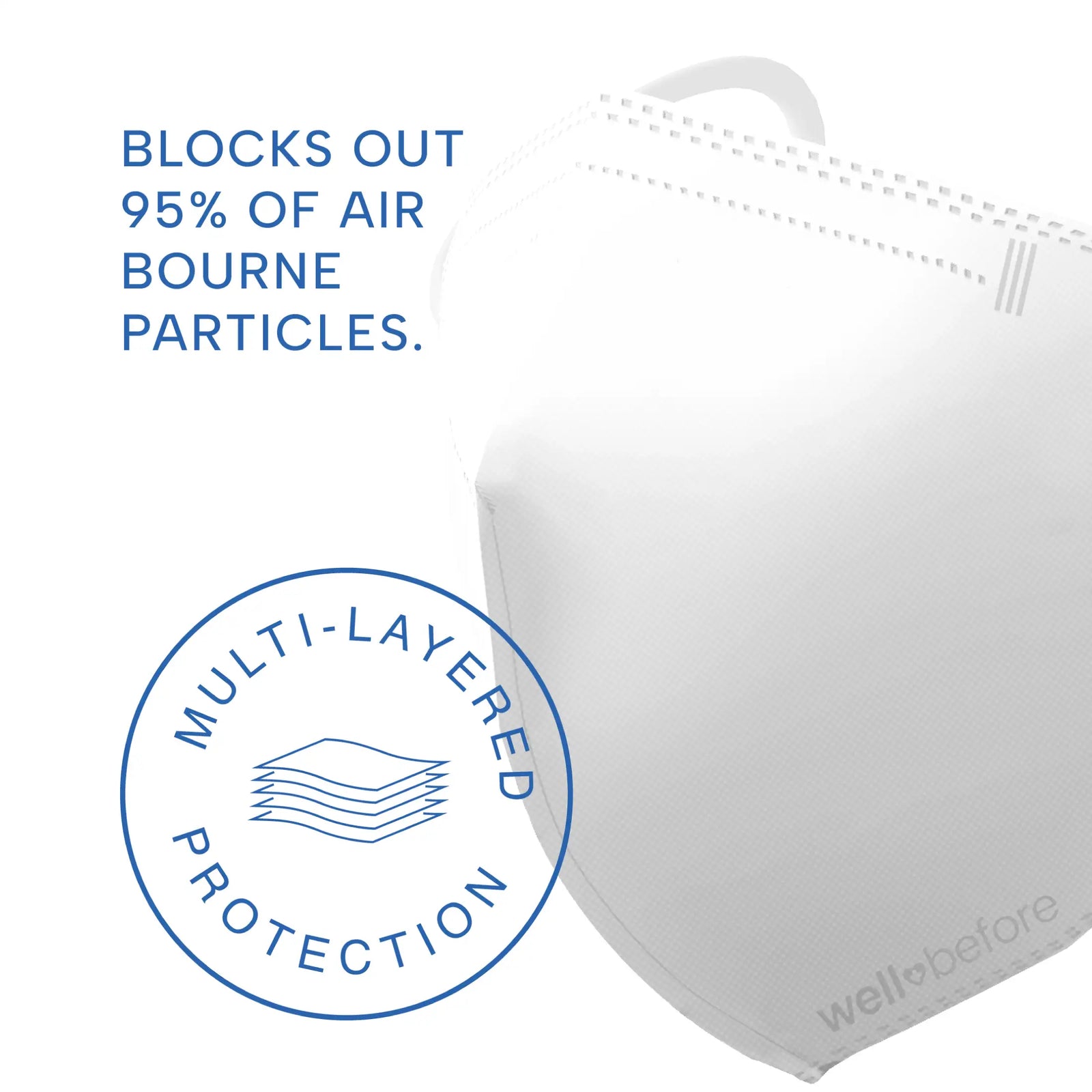 KN95 Breeze Series Face Mask | Ultra-breathable, Anti-fogging