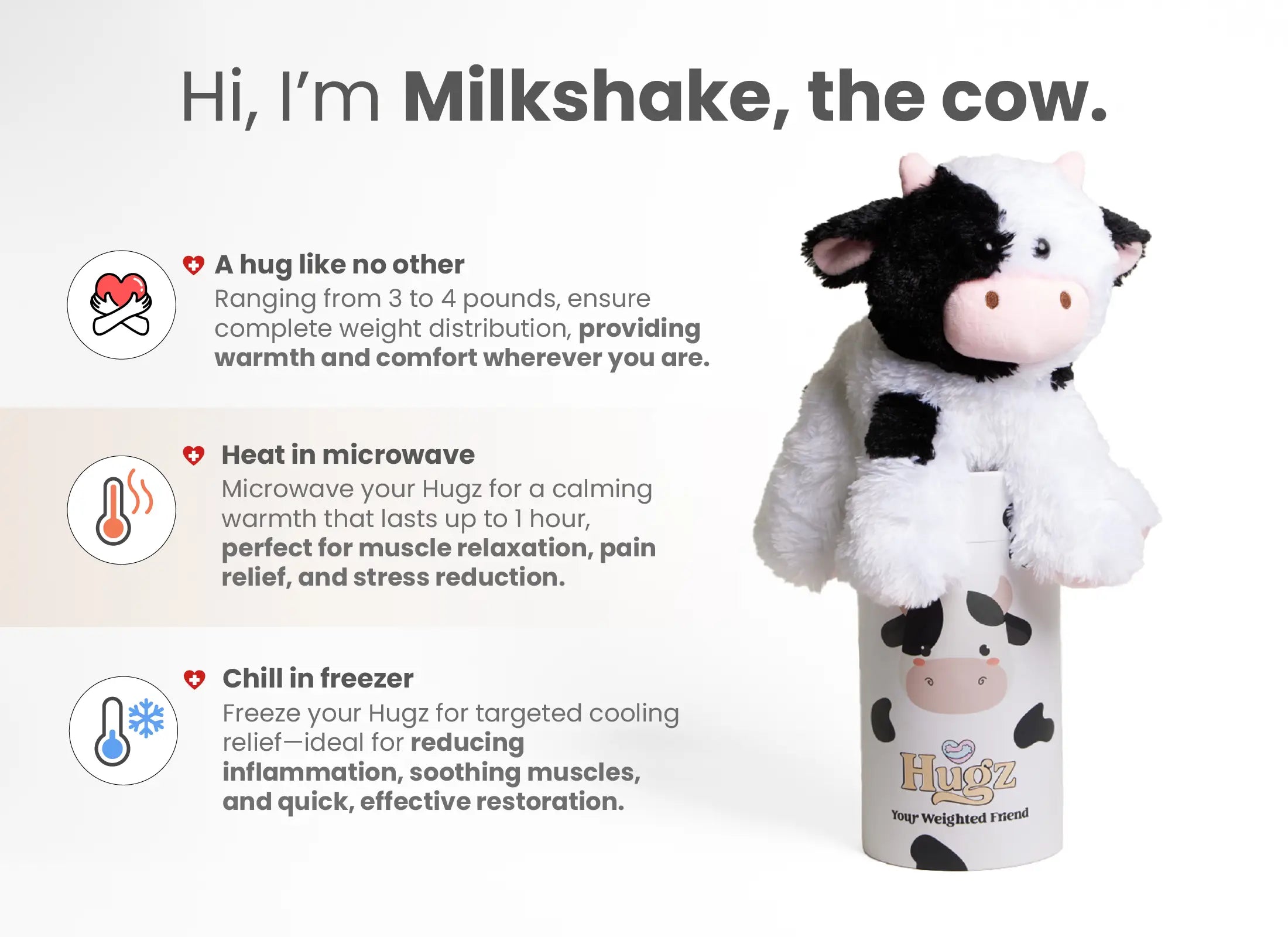 Hot And Cold Therapy Weighted Toy For Anxiety Relief by HUGZ