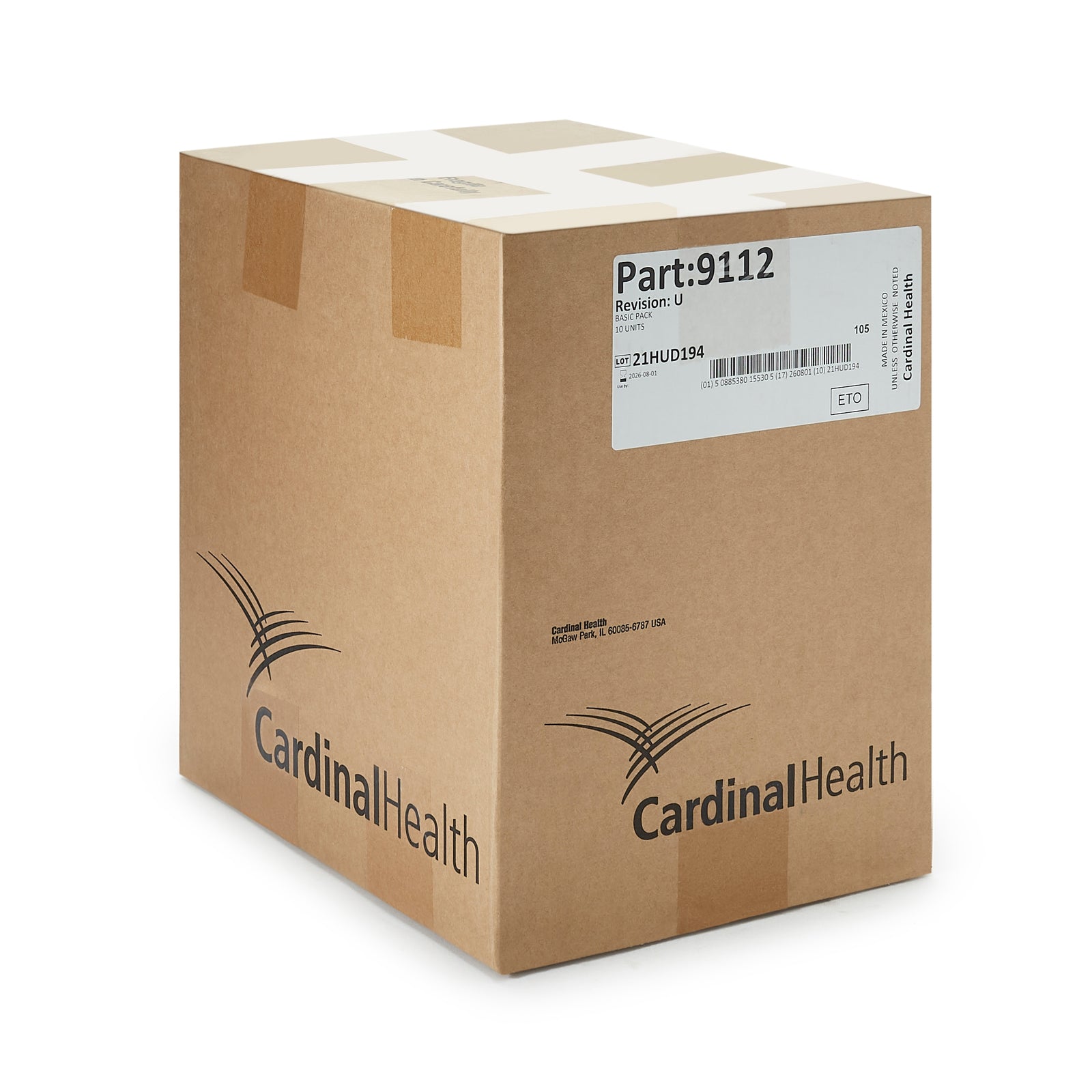 CARDINAL HEALTHC Basic Pack General Purpose Drape Pack, 10/Case