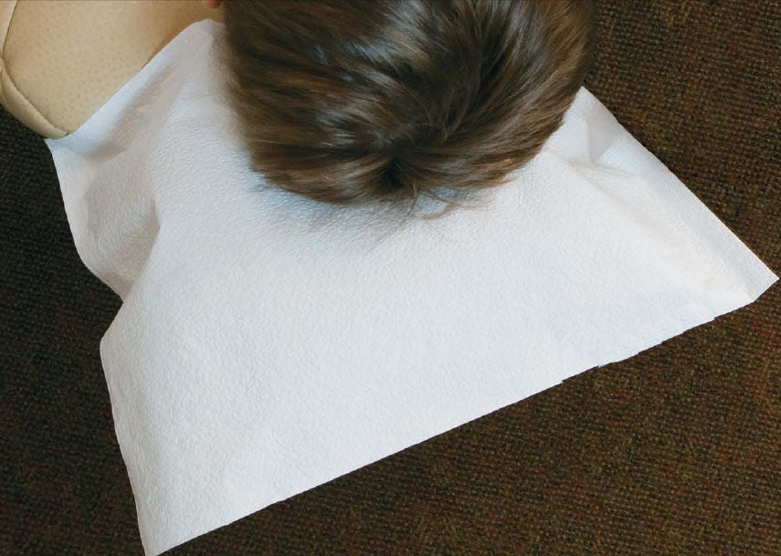TIDI Ultimate Fabricel/Poly Headrest Covers, 10 x 13