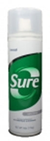 Sure Unscented Antiperspirant Deodorant Aerosol Spray 6 oz