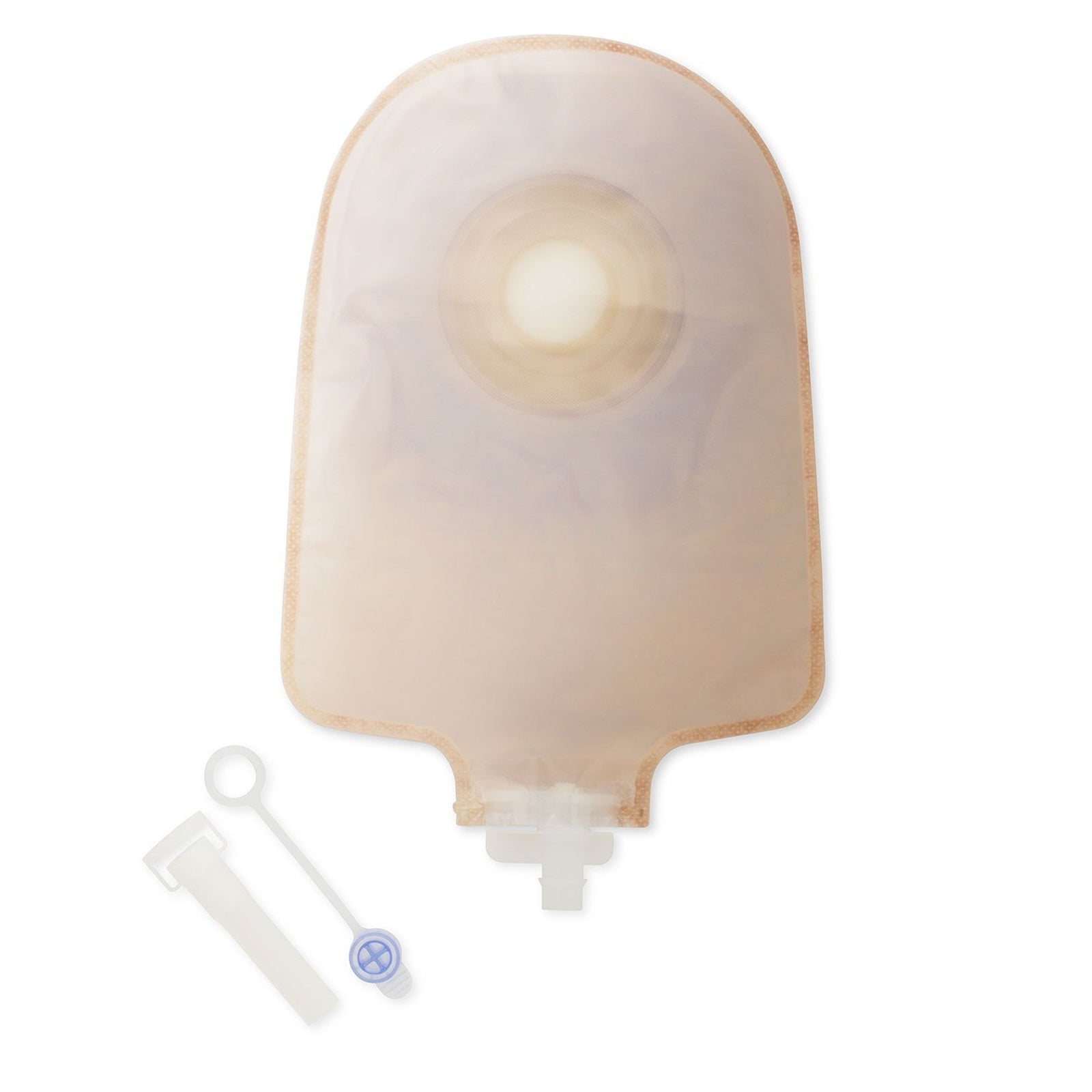 Premier™ One-Piece Urostomy Pouch 9 Inch Length 1-1/8 Inch Stoma