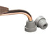 Medline Guardian Quad Cane Tip 1/2" with Reinforcing Metal Insert