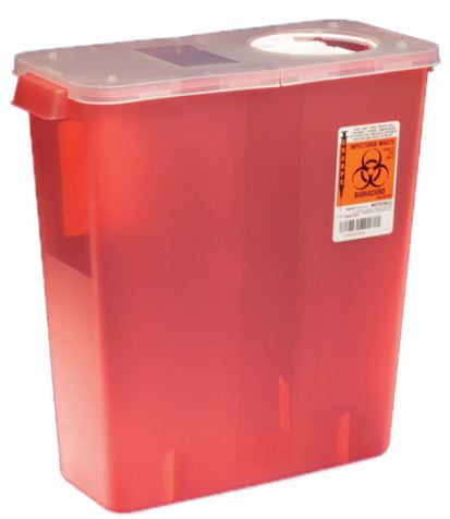 SharpStar In-Room Sharps Container 2 Gallon Translucent