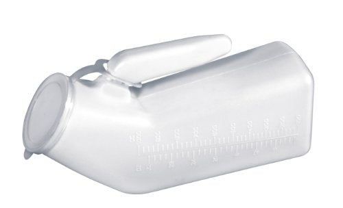Drive Medical Male Urinal with Cap, 32 Ounce Capacity