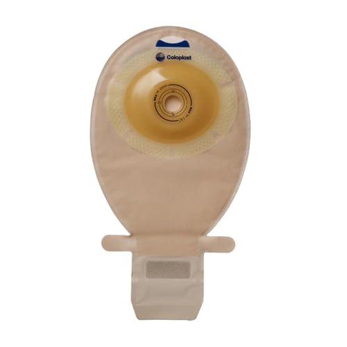 Coloplast SenSura One-Piece Wide Outlet Drainable Pouch — Cut-to-Fit Convex Light, Latex-Free