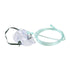 Dynarex Resp-O2 Medium-Concentration Adult Oxygen Mask with 7ft Tubing