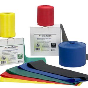 Hygenic Latex-Free Exercise Band Thin 25 Yards