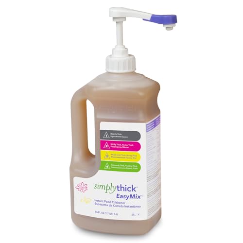 SimplyThick EasyMix Gel Thickener, 55 fl oz Bottle with Pump