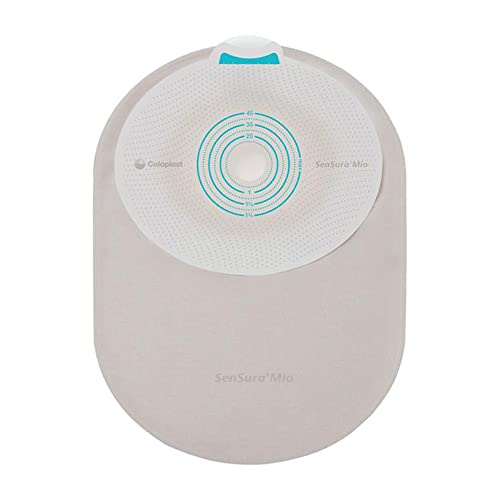 Coloplast SenSura Mio 1-Piece Closed Ostomy Pouch with Convex Light, Maxi Size