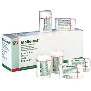 Lohmann and Rauscher Mollelast Conforming Bandage, Sterile, Latex-Free