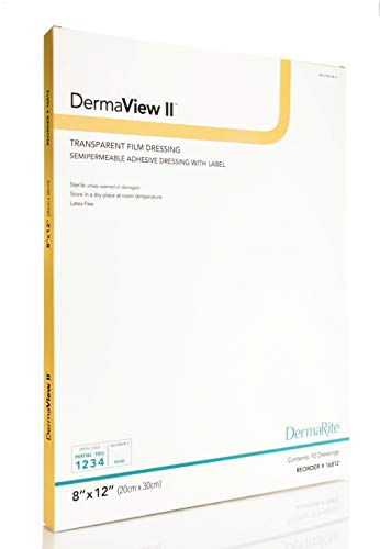 DermaRite DermaView II Transparent Film Dressing