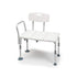 GF Health Products Bariatric Transfer Bench, 13" x 29-1/2" x 20-1/2", Grey