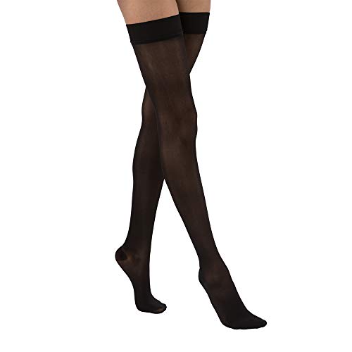 BSN JOBST UltraSheer Thigh High Compression Stockings with Silicone Dot Band