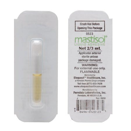 Mastisol Sterile Liquid Adhesive 2/3 cc Vial