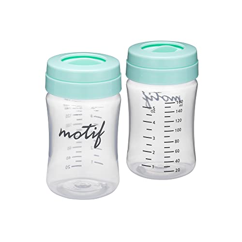Motif Luna Milk Collection Containers (Two Pack)