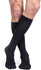 Sigvaris Essential Cotton Calf Compression Stockings with Grip-Top, 20-30 mmHg, Black