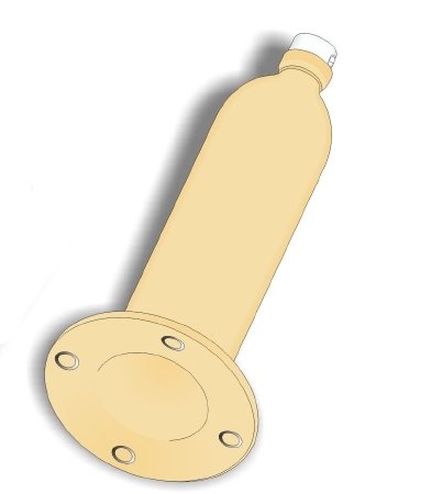 Urocare Male Urinal Sheath, Large 7 Inch