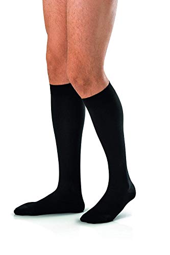 BSN Jobst Men's Knee-High Ribbed Compression Socks