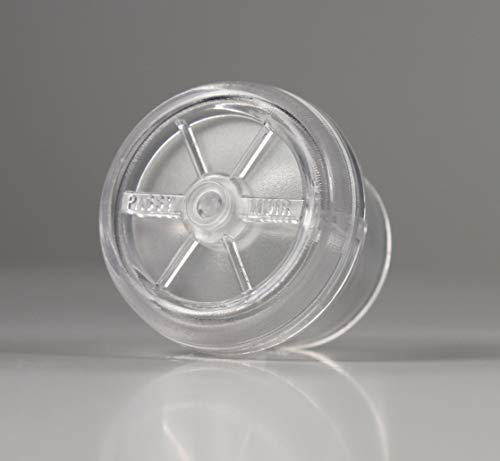 Passy Muir Speaking Valve for Improved Metal Trach, Size 4-6, Clear