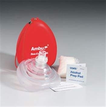 Acme United AMBU CPR Mask with Gloves and Wipes