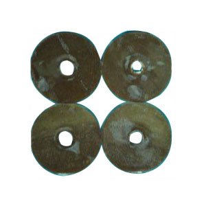 Torbot Atlantic Karaya Gum Washer 1/2" Opening, 2" OD (Pack of 12)
