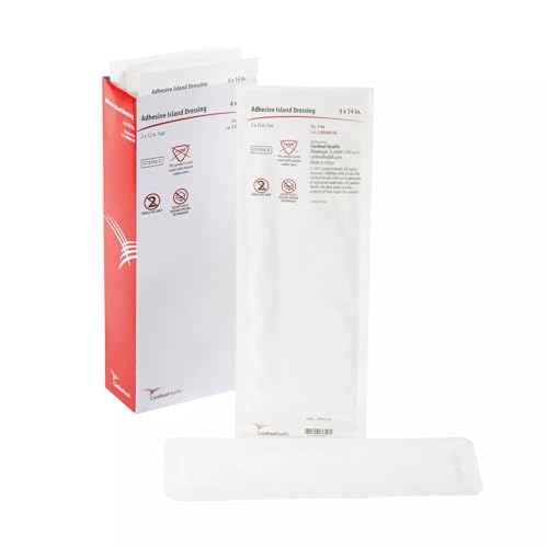 Cardinal Health Adhesive Island Dressing, Sterile