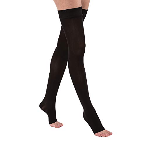 BSN Jobst Opaque Thigh-High Compression Stockings