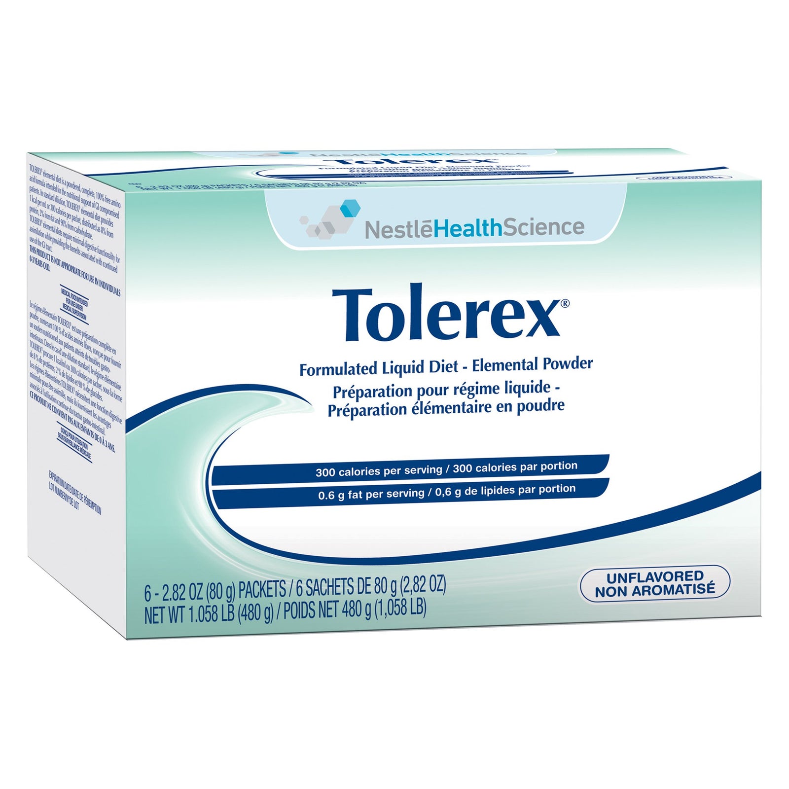 Tolerex Unflavored Powder Oral Supplement 2.82 oz