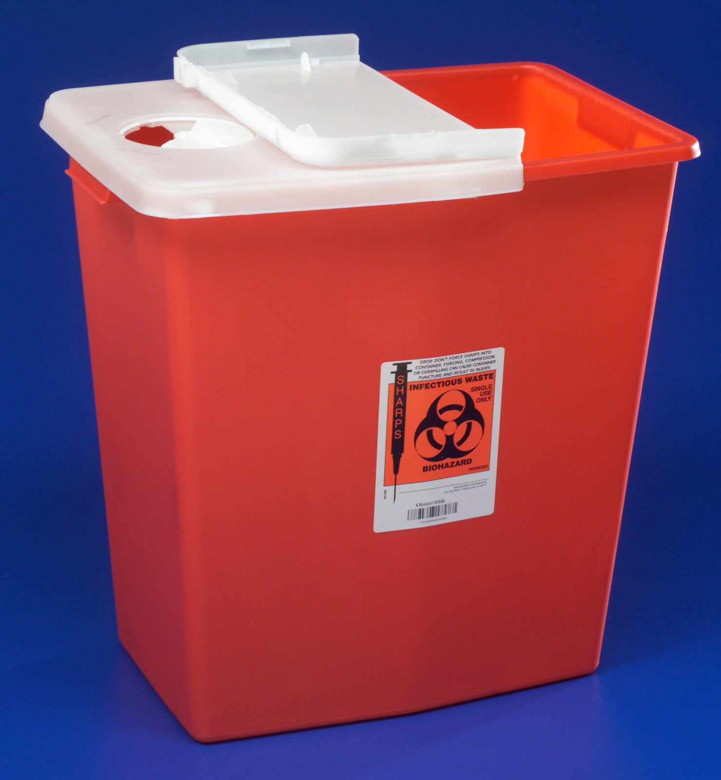 CARDINAL HEALTHC Container, Sharps Red With Lid