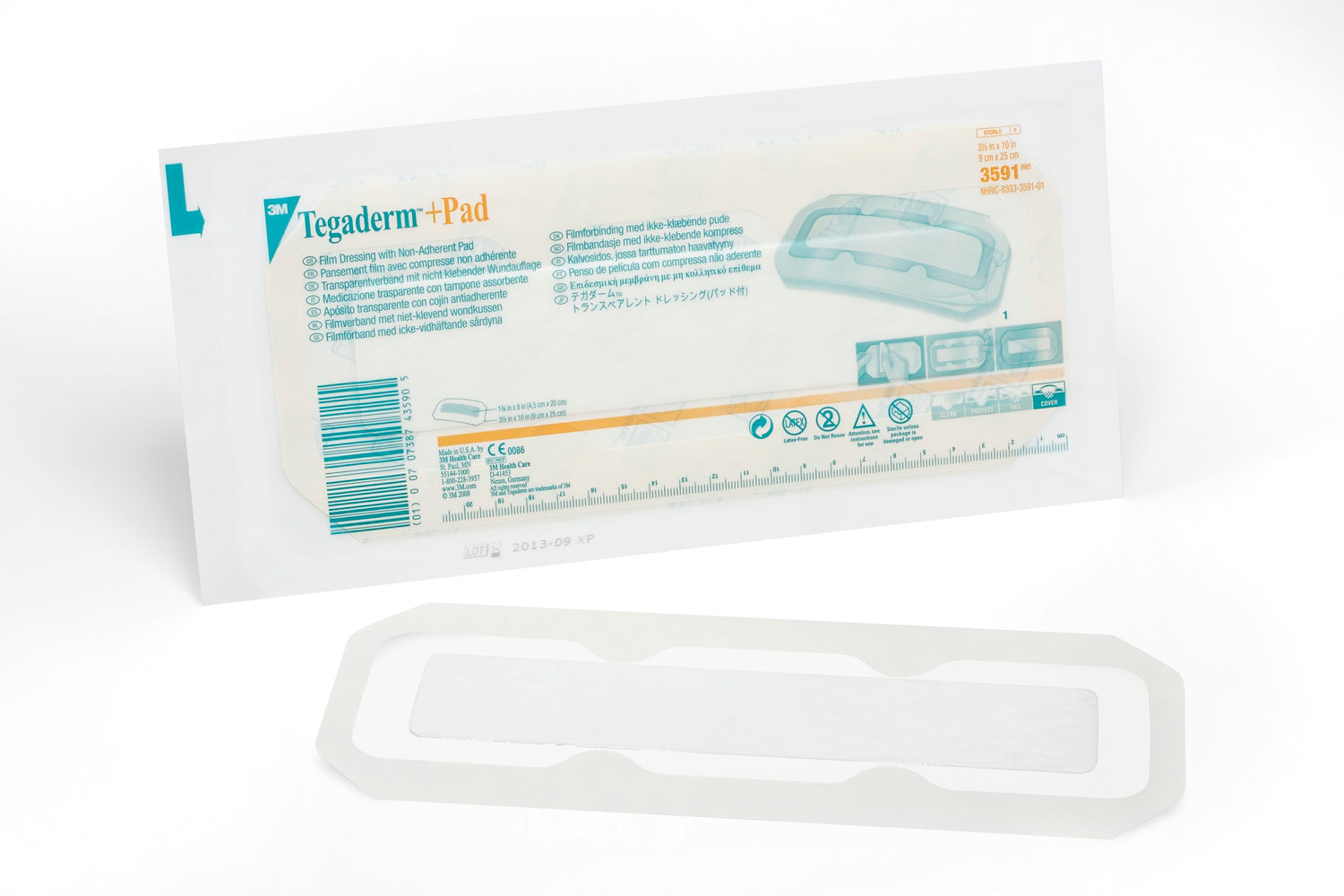 3M Tegaderm+ Transparent Film Dressing with Pad