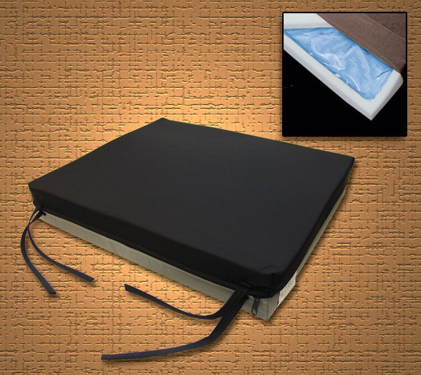 Drive DeVilbiss Gel-U-Seat Cushion, 16 x 16 Inch