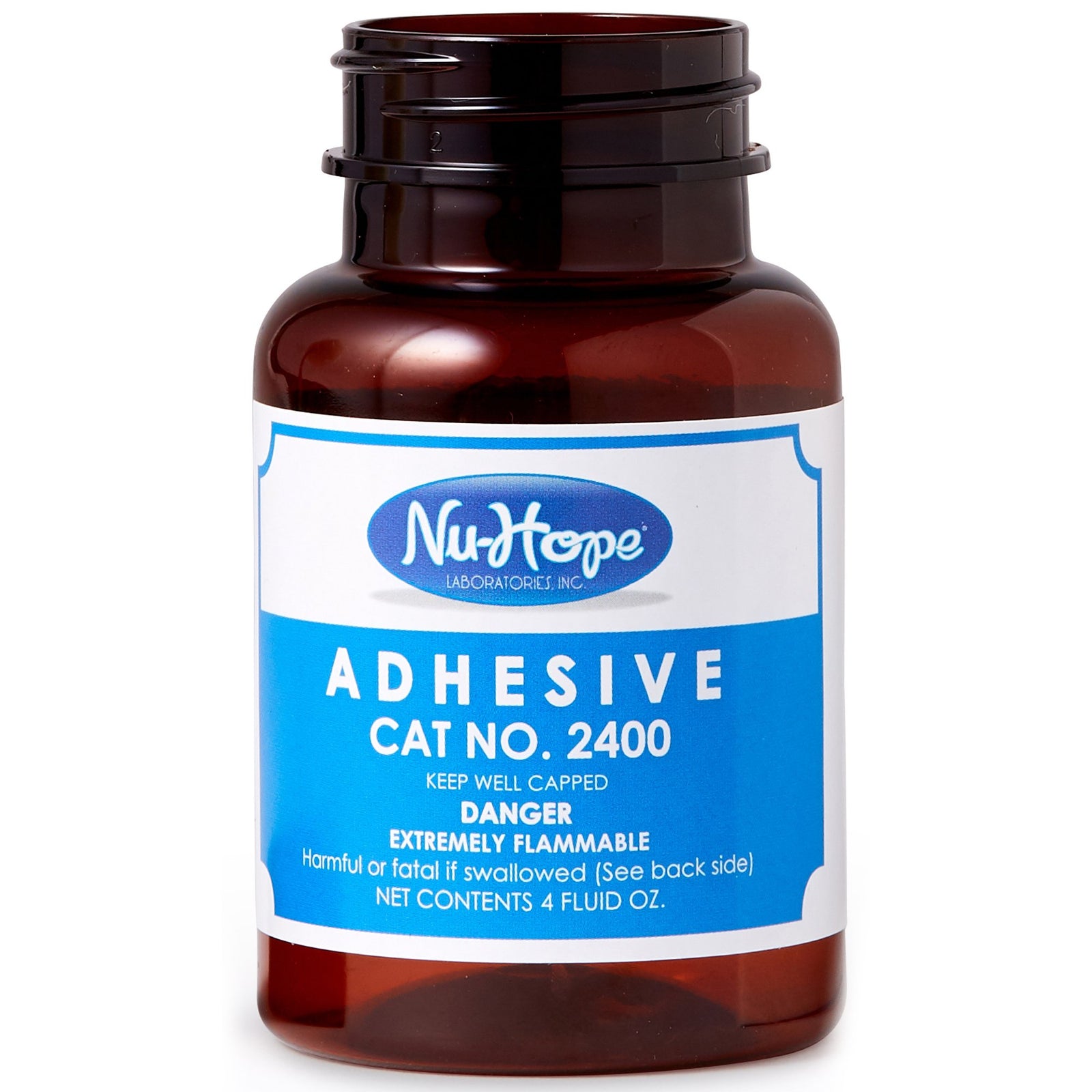 Nu-Hope Ostomy Adhesive Cement with Applicator, 4 oz