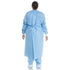 Halyard Protective Procedure Gown Large Blue NonSterile