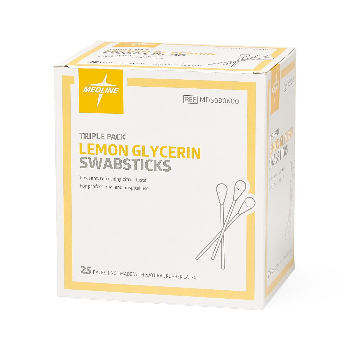 Medline Lemon Glycerin Swabstick