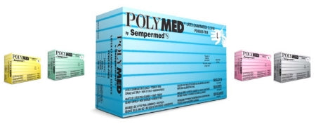 Polymed Latex Exam Gloves