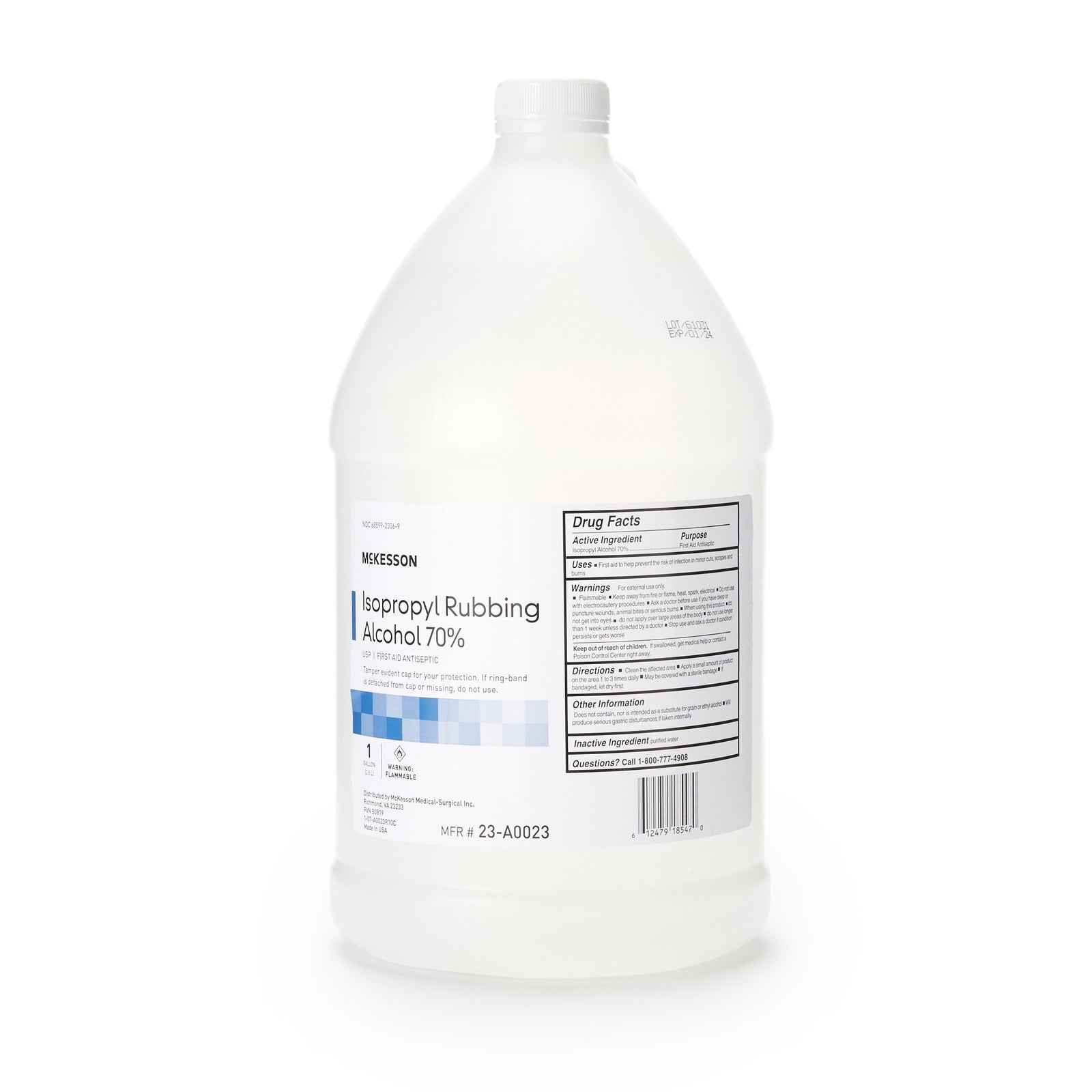 McKesson MedSurg Isopropyl Rubbing Alcohol 70%
