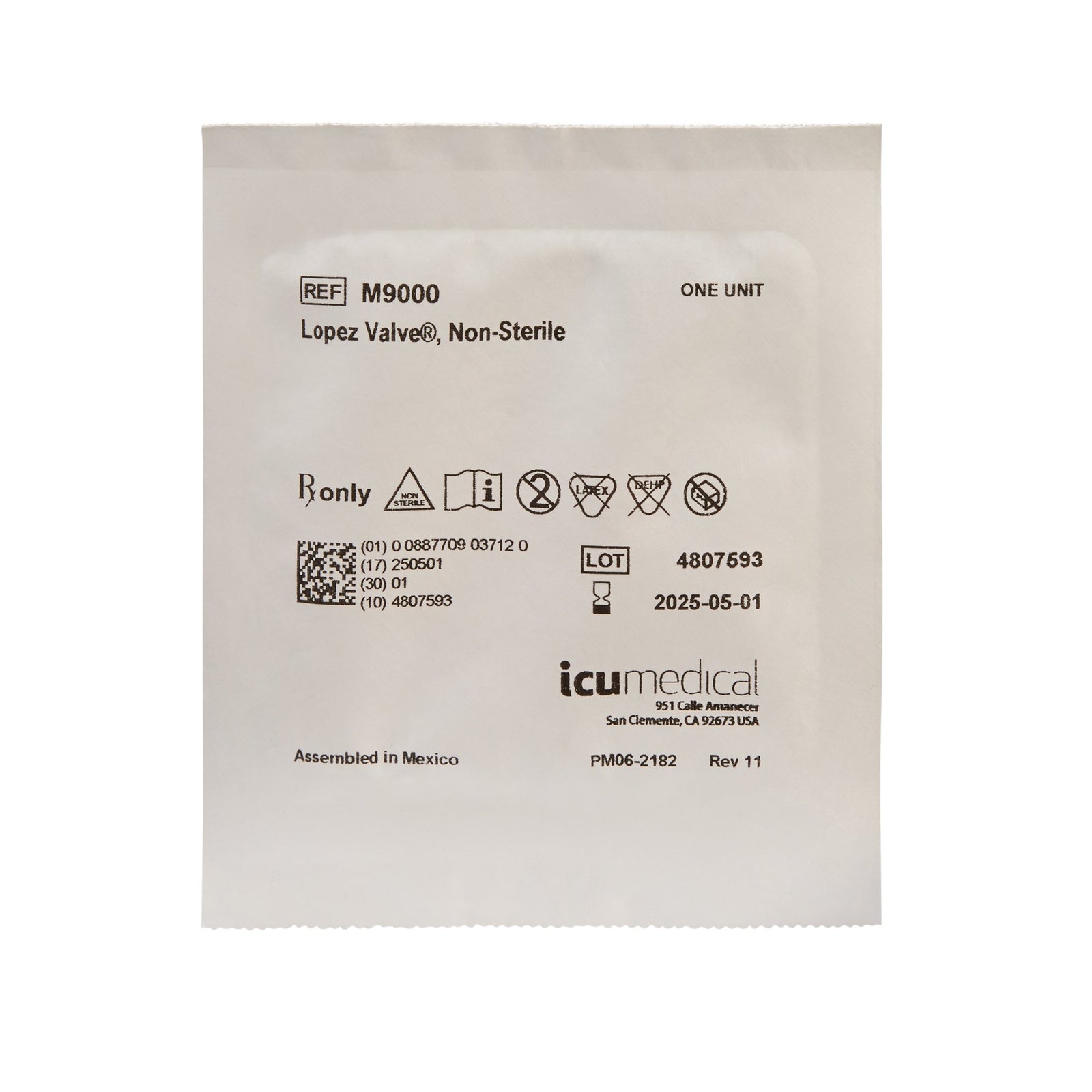 Lopez Enteral Feeding Valve
