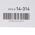 McKesson MedSurg Latex Exam Gloves, Small, Non-Sterile