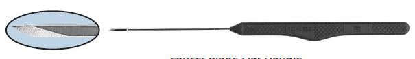 Myringotomy Knife Gyrus Stainless Steel / Plastic Flat Handle Sterile Disposable