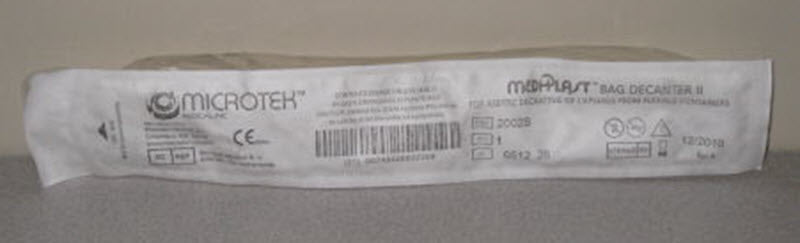 Medline Microtek Bag II Decanter